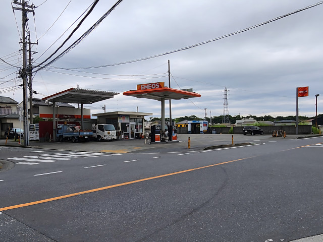 神奈川県高座郡寒川町 ENEOS 寒川SSの外観
