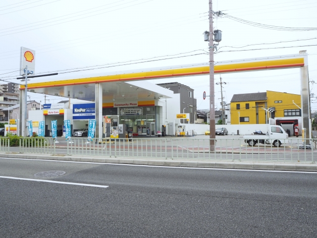 帝塚山ss 株 シェル石油大阪発売所周辺のガソリン価格