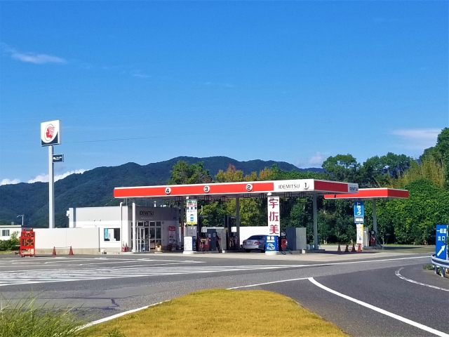 山陽道 龍野西sa上り線ss 株 西日本宇佐美 たつの市 出光 ガソリンスタンド価格情報