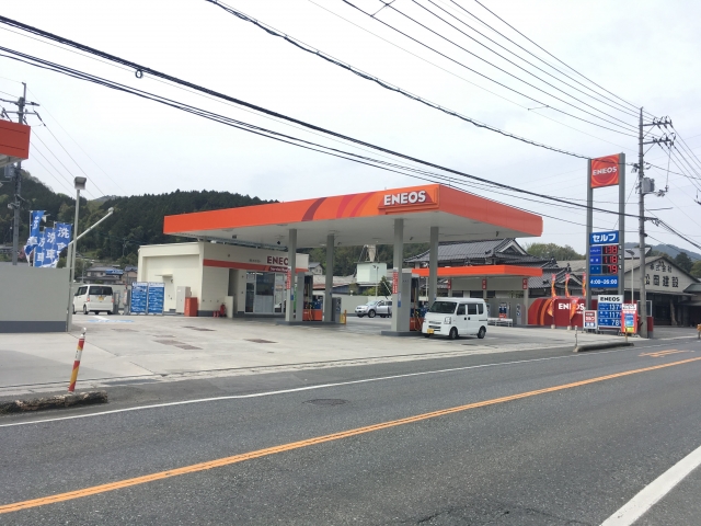 セルフ真庭 株 オカモト 真庭市 Eneos ガソリンスタンド価格情報